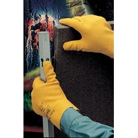 SHOWA Best Glove 962L-10 SHOWA Best Glove Large Fuzzy Duck Textured PVC Coated Slip-On Work Glove With Jersey Lining